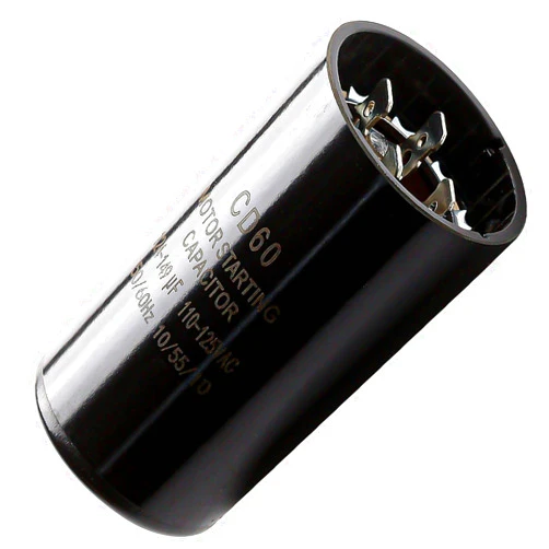 Seentech 124-149 uf/MFD 110-125 VAC ±20% Round Motor Start Capacitor 50/60 Hz AC Electric Universal Fit for AC Motor Run or Fan Start and Cool or Heat Pump Air Conditioner