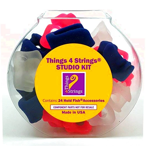 Hold Fish Multi: Things 4 Strings Hold Fish Studio Kit of Violin/Viola Teaching Aid Accessories