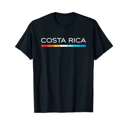 Costa Rica Retro Vintage Graphics Costa Rica Retro Design T-Shirt