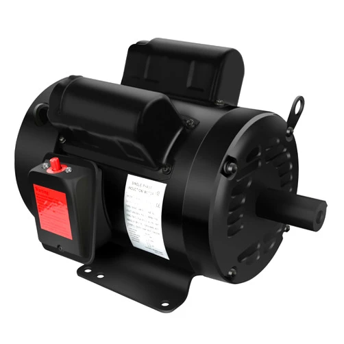 Cuilvu Air Compressor Motor 5HP, Industry AC Motor, Electric Motor 184T Frame Farm Duty Motor, 1750 RPM TEFC 208-230V 28.5-27.0 CW/CCW