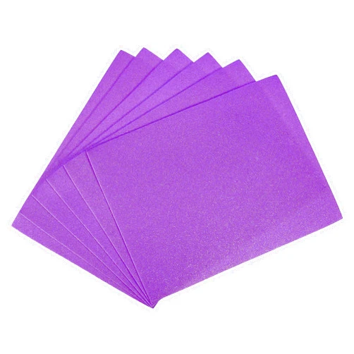 uxcell Purple Shiny EVA Foam Sheets 11 x 8 Inch 2mm Thick for Crafts DIY Projects 6 Pcs