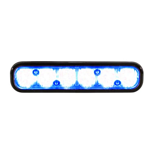 Whelen Ion Series Super-Led Emergency Lighthead - Blue Warning Light for Police & Emergency Vehicles - Ultra Bright Professional-Grade - Durable Hard-Coated Lens - 25 Flash Patterns