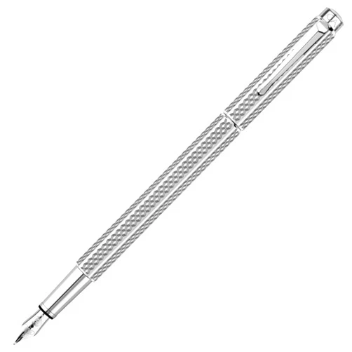 CARAN D'ACHE 0958-377 Caran d'Ache Fountain Pen, Medium, Medium Point, Ecridor Kubrick