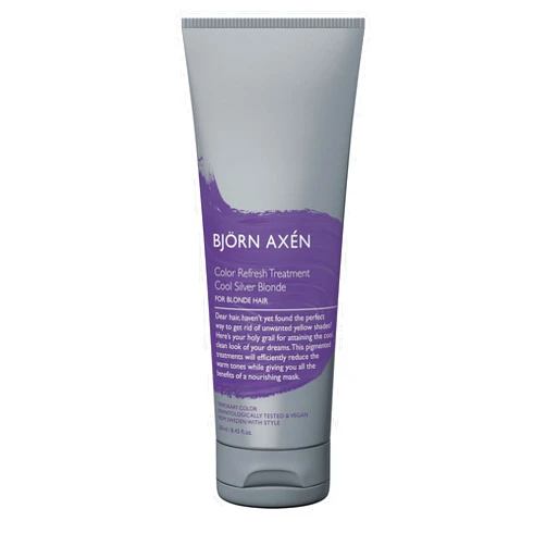 Björn Axén Color Refresh Treatment Cool Silver Blonde 250ml Deeply nourishing colour conditioner for blonde, light blonde and platinum blonde hair