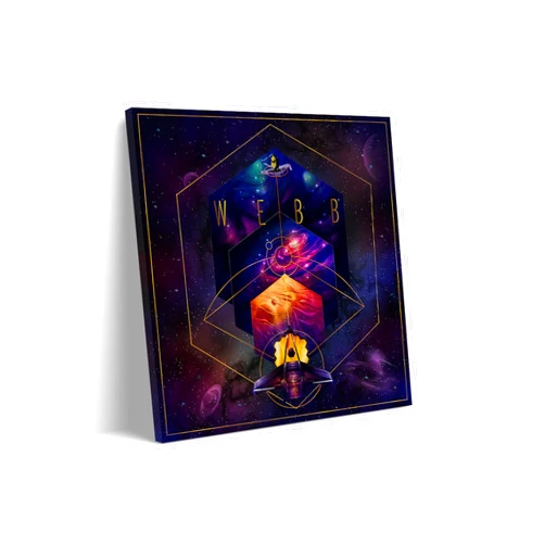 Jbpmmkk James Webb Space Telescope Poster Canvas Printed Art Suitable for Astronomy Lovers Room Wall Decoration EMXEE (20