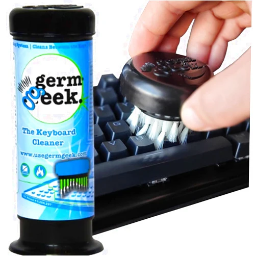 Germ Geek The Keyboard Cleaner Universal Dust Cleaner for PC Keyboard | Laptop Dusting Home | Office Electronics Cleaning Kit Computer Dust Remover