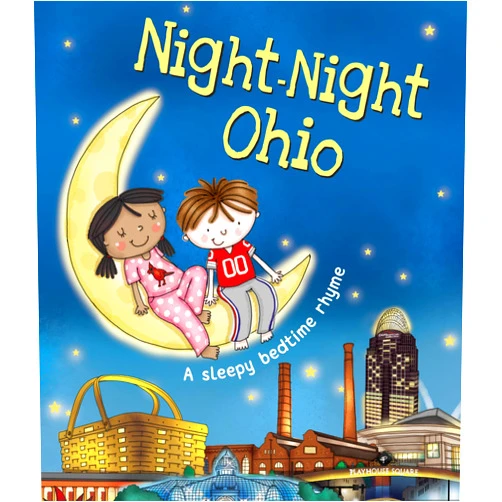Katherine Sully,Helen Poole Night-Night Ohio: A Sweet Goodnight Board Book for Kids and Toddlers