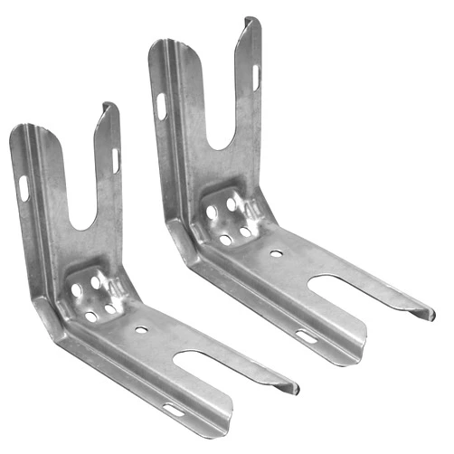 IWIWE 3801F656-51 Anti Tip Bracket Compatible with Whirlpool，Kenmore，KitchenAid ，Maytag Range,Stove and Oven Floor or Wall Mount Anti Tip Bracket Replaces 12400045 65651 PS11741944 AP6008803（2PACK）