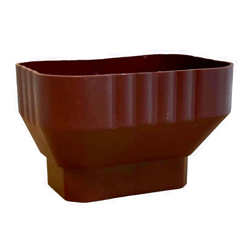 Gutterworks.com 3x4 Downspout to 2x3 Downspout Adapter (Brown)