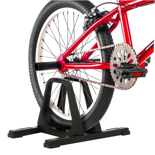 RAD Cycle Products Bike Rack – Dual Bicycle Stand for Mountain, Road, or Kid’s Bikes – Indoor or Outdoor Steel Bicycle Storage – Tire Rack for Truck by RAD Cycle