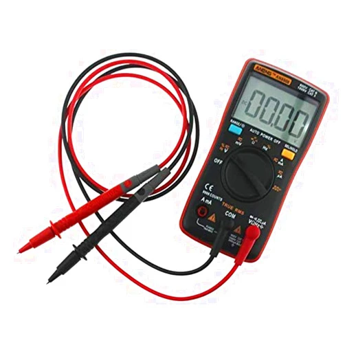 ANENG AN8008 True RMS Pocket Digital Multimeter Bench meter Features 9999 Counts Backlight AC DC Current Voltage Resistance Frequency Capacitance Square Wave Output Auto/Manual Ranges