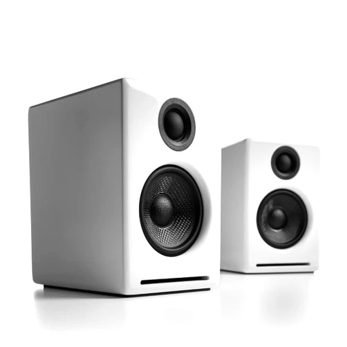 Audioengine A2+ 24 Bit 60 Watt Bluetooth Desktop Computer Speakers for Music and Gaming - PC MAC Laptop Tablet