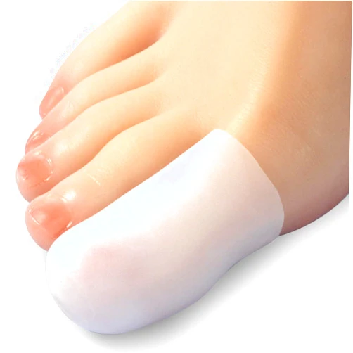 Hoogoo 10 Pack Big Toe Caps and Protectors, Gel Toe Covers, Protect Toe from Rubbing, Ingrown Toenails, Corns, Blisters, Hammer Toes and Other Painful Toe Problems
