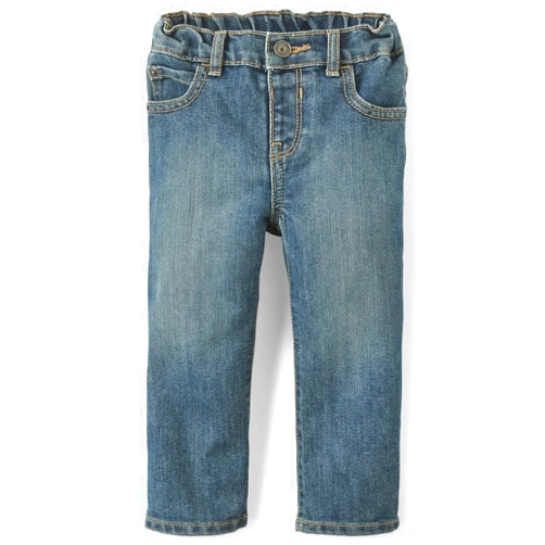 The Children's Place Baby and Toddler Boys' Basic Bootcut Jeans
