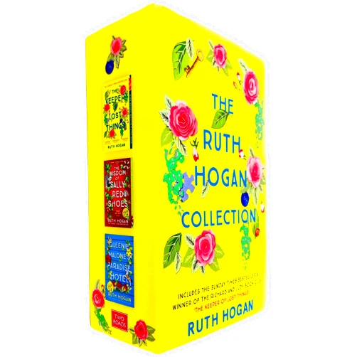 By Ruth Hogan (Author) The Ruth Hogan Collection 3 Books Set (The Keeper of Lost Things, The Wisdom of Sally Red Shoes & Queenie Malone's Paradise Hotel)