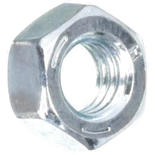TurnFast Medium-Strength Steel Nylon-Insert Locknut, Grade 5, Zinc-Plated, 1/4
