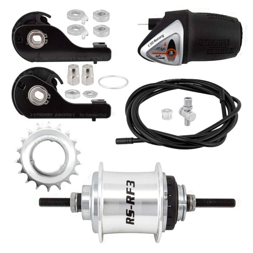 Sturmey Archer RSRF3 3SP Hub Kit - HKC3FQ.SAXS.SS0.BX