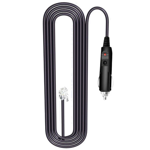 ChengFu Radar Straight Power Cord Compatible with Uniden R3 R7 R1 Radar Detector, for Passport 9500i/7500S/8500/7500/6800, Radar Passport 8500 X50, Valentine One Radar Detector, etc (3.5m/11.5ft)