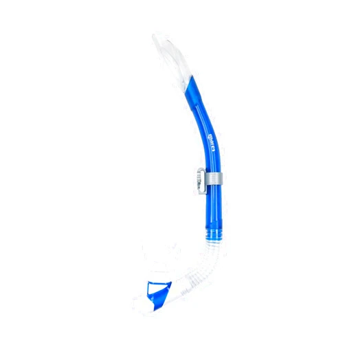 MARES Adult Gator Splash Snorkel with Semi-Dry Top and Anti-Splash Technology, Silicone Mouthpiece, Drain Valve for Immediate Cleaning