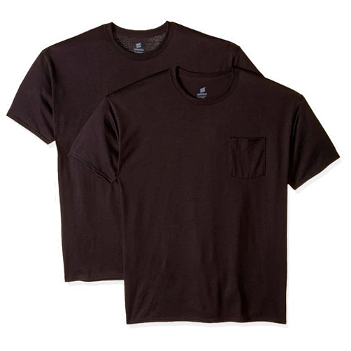 Hanes Men's Workwear Short Sleeve Tee (2-Pack)
