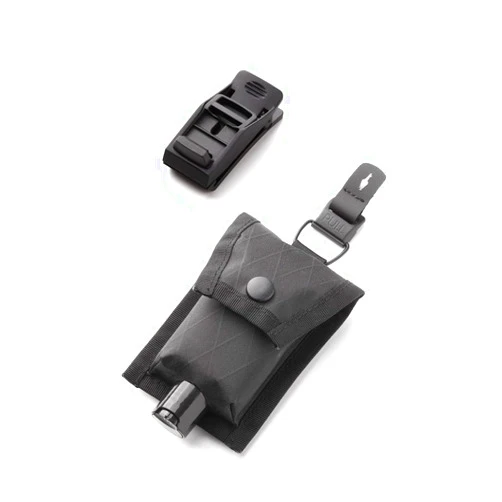 ALPAKA HUB Sanitizer Holder by ALPAKA | Quick Release Magnetic System | Sanitizer Bottle (Black)