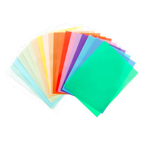 Changchuang Colored Vellum Paper,20colors,100sheets 8.5 * 11 inch Transparent 130GSM Translucent Printable for Sketching,Invitations,DIY