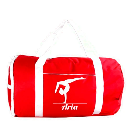 KishKesh Personalized Sport/Gym Roll Duffel Bag - Gymnastics