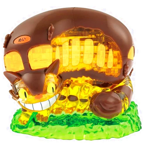 Beverly 3D Puzzle Studio Ghibli Crystal Bus 61 Pieces 3D JP Clear Puzzle