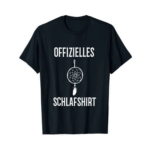 Schlafanzug Geschenkidee Langschläfer Morgenmuffel Official Sleep Shirt Pyjamas Dream Catcher Gift T-Shirt