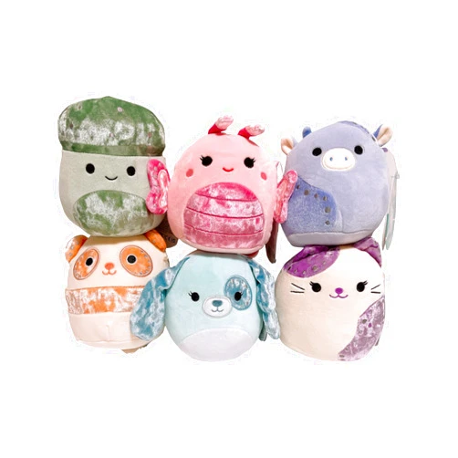 Squishmallows 2024 Velvet Squad Set of 6 Assorted 5