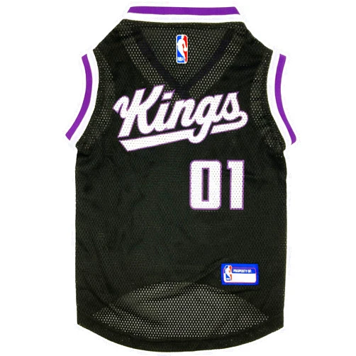 Pets First NBA Sacramento Kings Dog Jersey, X-Small- Tank Top Basketball Pet Jersey