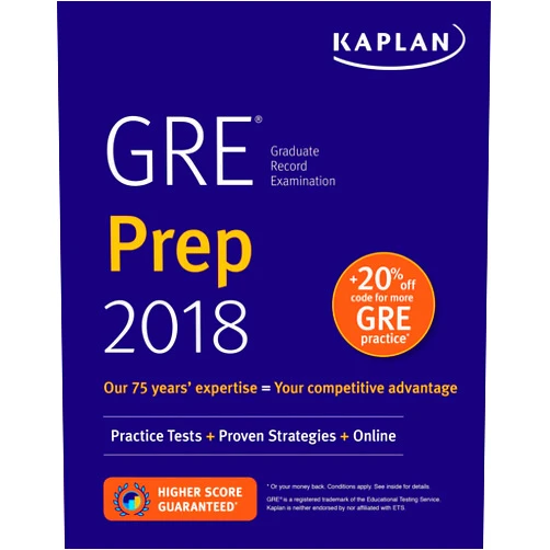 Kaplan Test Prep GRE Prep 2018: Practice Tests + Proven Strategies + Online (Kaplan Test Prep)