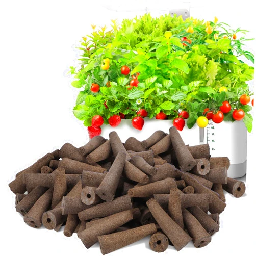 Alphatool 100 Pack Grow Sponges Replacement Compatible with AeroGarden - Seed Starters Pods for Improving Germination Rate Speed, Seeds Starting Kit for Indoor Garden Hydroponics Growing System
