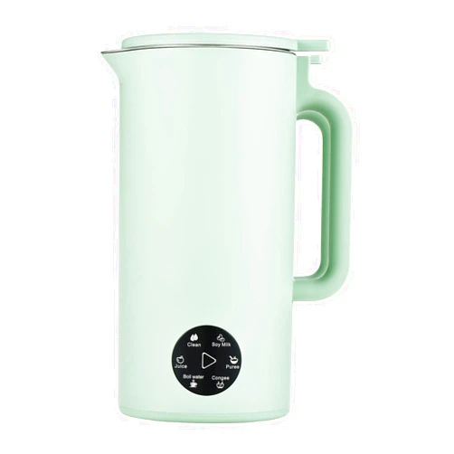 Mewmewcat Multifunction Soymilk Maker 350mL Juicer Soy Milk Machine with Stainless Steel and Blade Multi Cooker Mixer for Rice Cereal Boiling Water Food