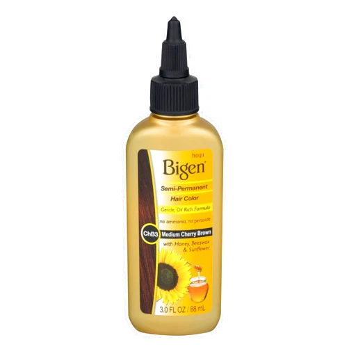 Bigen Sem- Permanent Hair Color Brown BSPCHB3, Medium Cherry, 3 Oz