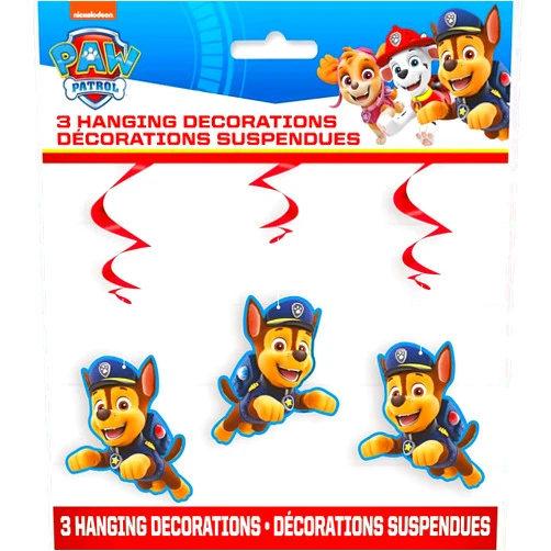 Unique Paw Patrol Hanging Swirl Decorations - 26