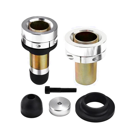 MFZDQL A Pair Front Adjustable Coil Over Spacer System Kit 2200 Acos Compatible with Jeep Cherokee XJ/Comanche MJ/Grand Cherokee Zj/Wrangler TJ LJ