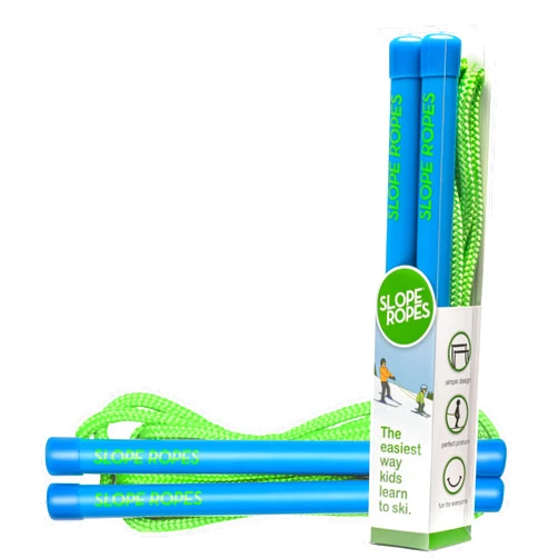 Slope Ropes Kids Ski Trainer to Teach Kids to Downhill Ski Safely with Proper Posture, Simple Harness Free Design, Fun for Parents and Kids