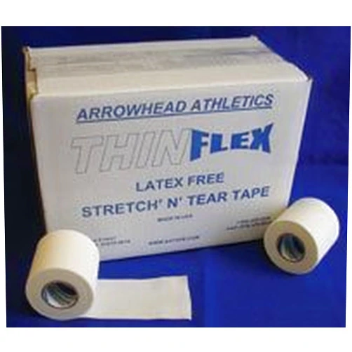 The Arrowhead Athletics Incorporated TF100 Tape ThinFlex Athletic White 1