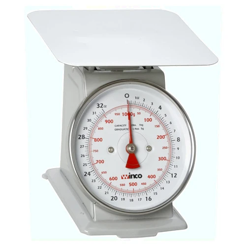 Winco SCAL-62 2-Pound/1kg Scale with 6.5-Inch Dial