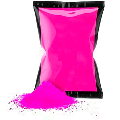 STORE INDYA Natural Holi Gulal Powder | Organic and Skin Friendly | Holi Colour Run Powder | Colored Smoke Bombs | (Pink, 900 Grams)
