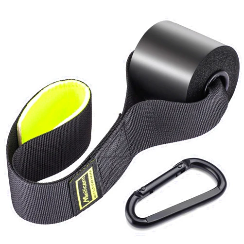 Manificent Door Anchor for Resistance Bands, Heavy Duty Padded Door Anchor System Door Hook, Must-Have Workout Exercise Bands Attachment Compatible for Loop Bands, Resistance Tube, Yoga Strap