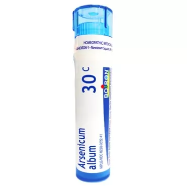Boiron Homeopathic Medicine Arsenicum Album, 30C Pellets, 80-Count Tubes (Pack of 5)