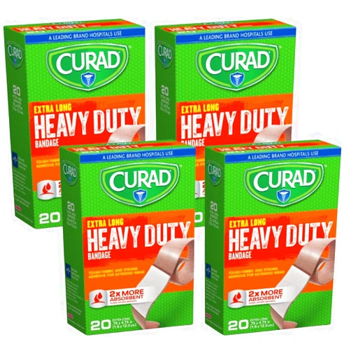 Curad Heavy Duty Bandage Extra Long, 75 x 4.75