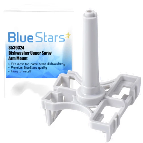 BlueStars 8539324 Dishwasher Upper Spray Arm Mount Replacement Part – Compatible with Whirlpool & Kenmore Dishwashers – Replaces 8268844 WP8539324VP AP6013024 PS11746245