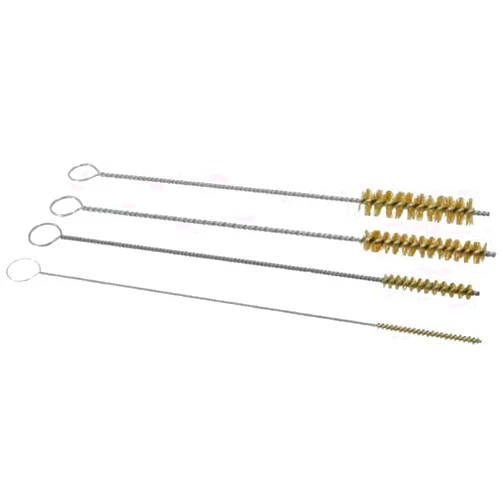 PRO SOURCE 4-Piece Brass-Bristle Mini Scratch Brush Set: 1/8
