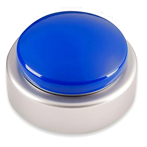 Cirbic Extra Large Talking Button Clock - for The Blind, Elderly or Visually impaired