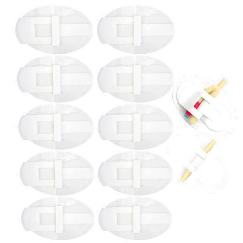 BOJEE Catheter Stabilization Device Catheter Urinary Leg Bag Legband Holder Legband Holder Sticker (Pack of 10)
