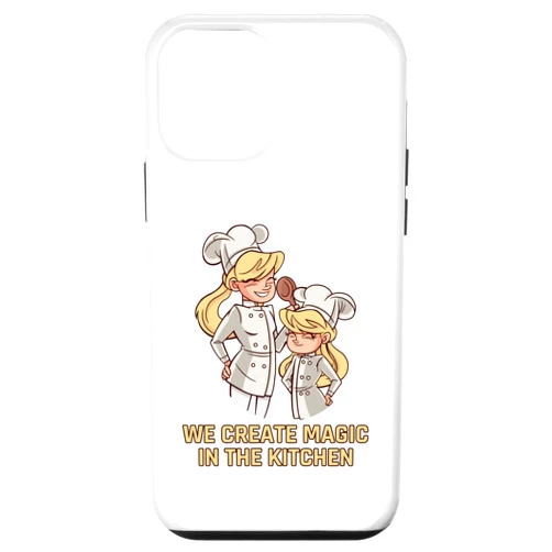 Kochen Koch Köchin Küche Essen Backen Hobby Rezept iPhone 12 mini We create magic in the kitchen cooking kitchen chef mother Case