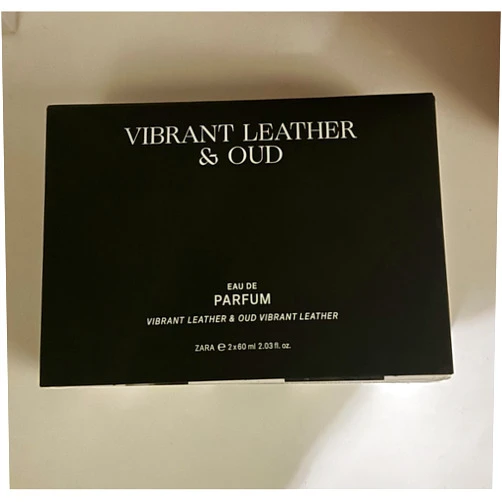 Zara VIBRANT LEATHER EAU DE PARFUM 60 ML (2.03 FL. OZ) + OUD VIBRANT LEATHER EAU DE PARFUM 60 ML (2.03 FL. OZ)